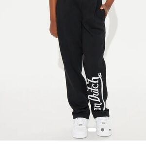Von Dutch Kids Black Joggers